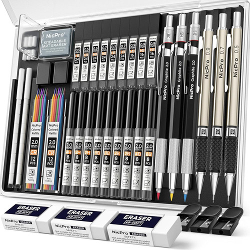35pcs art mechanical pencil - art,